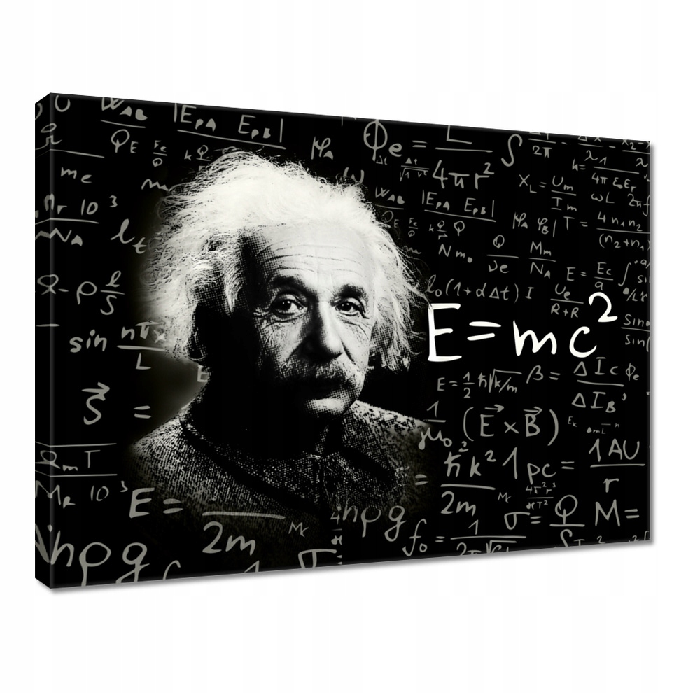 Obraz 80x60 Albert Einstein E=MC2