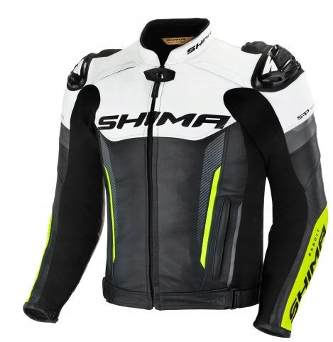 KURTKA MOTOCYKLOWA SHIMA BANDIT FLUO GRATISY r. XS Rozmiar 46