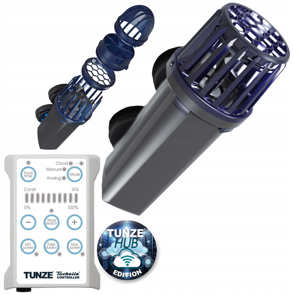 Levně Tunze Turbelle Stream 3 Oběhové čerpadlo pro akvárium 2 500-15 000l/h