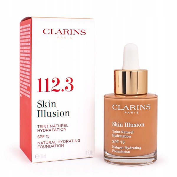 Podkladová Báze hydratační Clarins Skin Illusion Foundation Spf 15 1123N 30 ml