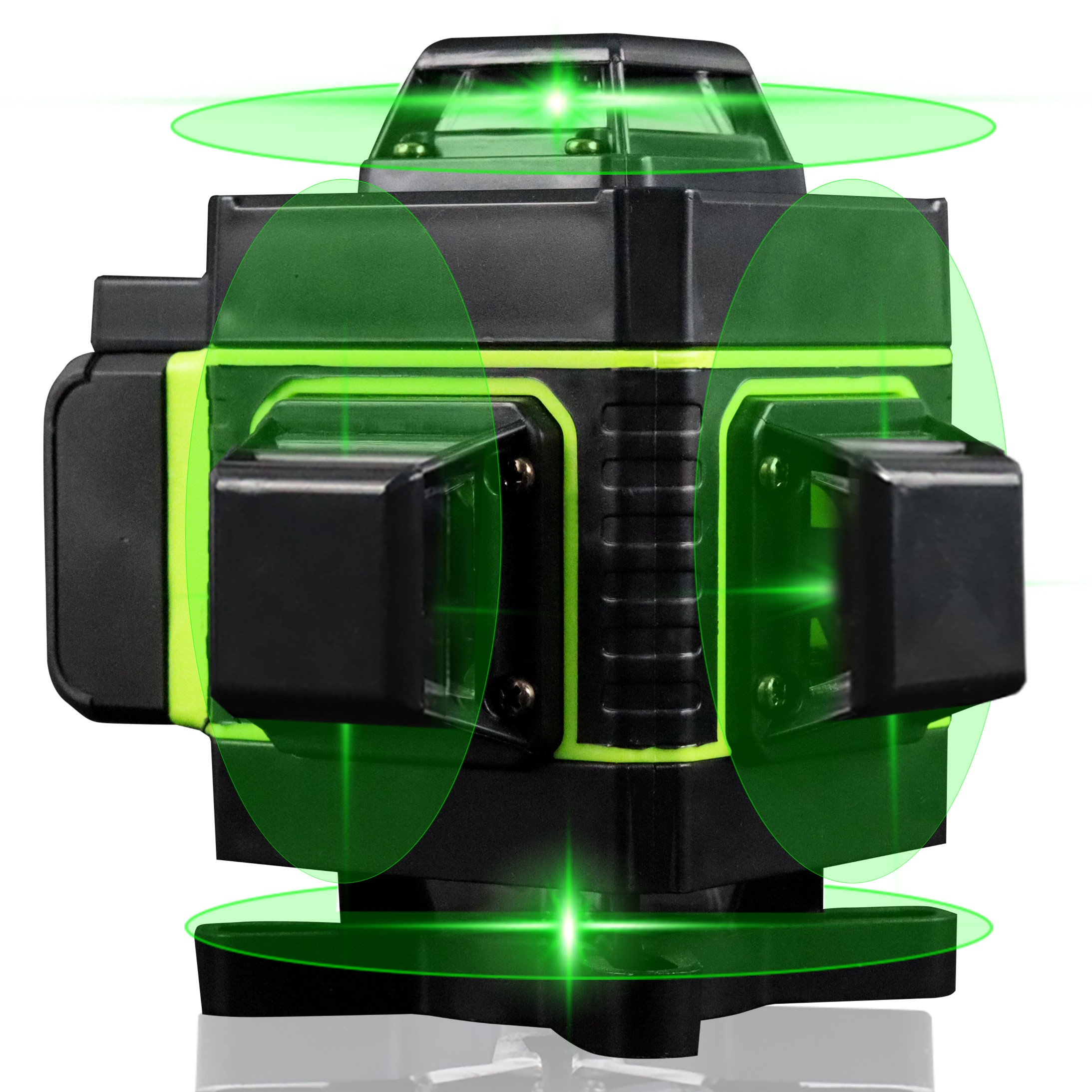 POZIOMNICA LASEROWA LASER KRZYŻOWY 4D 360 + STATYW 16 linii laserowych Zasilanie akumulatorowe