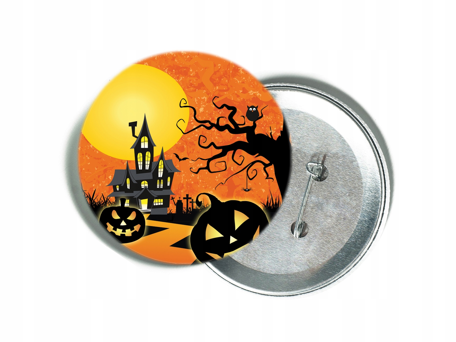 

Przypinka kotylion Nawiedzony Dom na Halloween