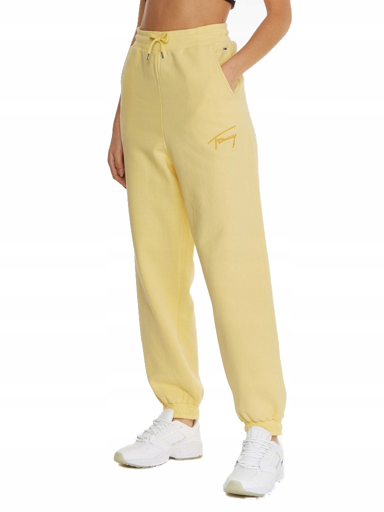 

Tommy Hilfiger Damskie Spodnie Dresowe Yellow r.M
