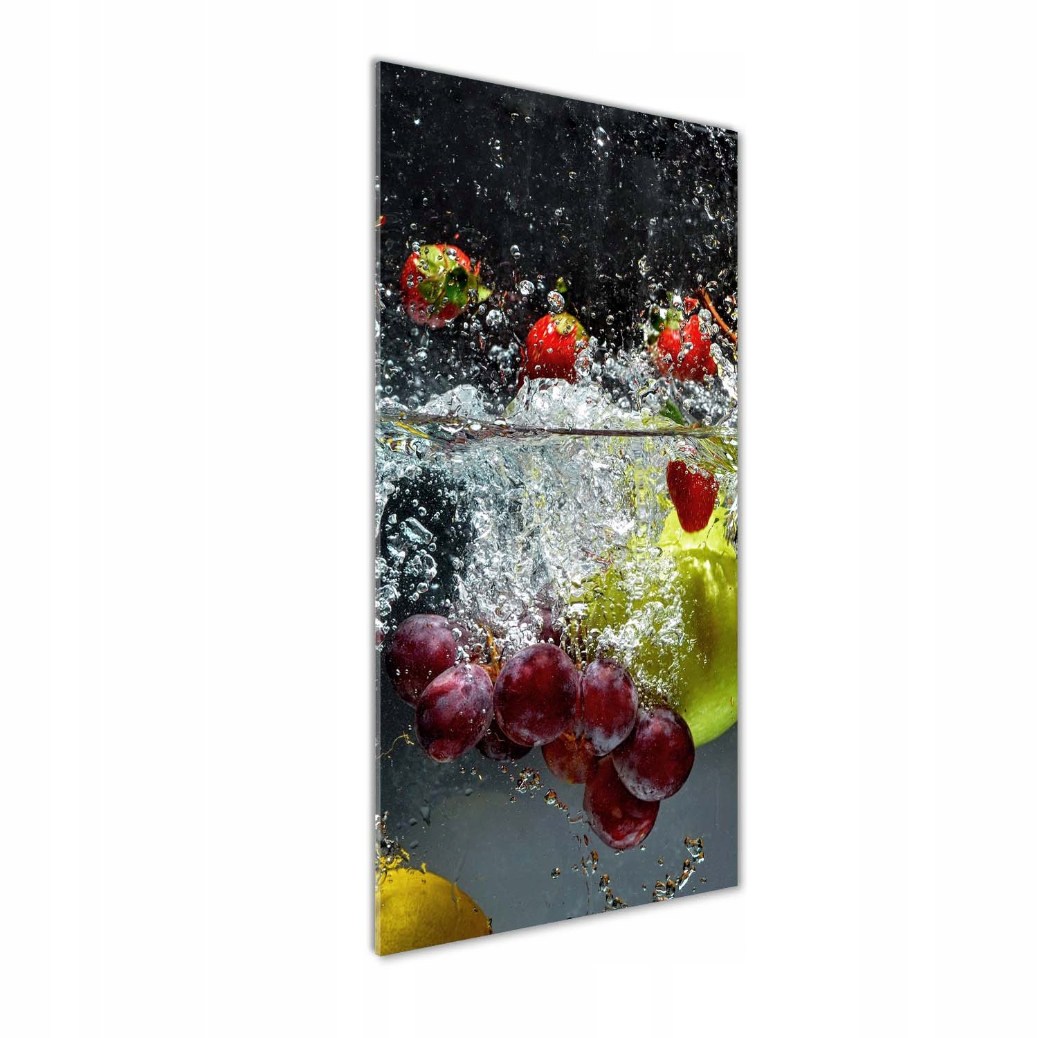 

Foto obraz akryl do salonu Owoce pod wodą 50x125cm