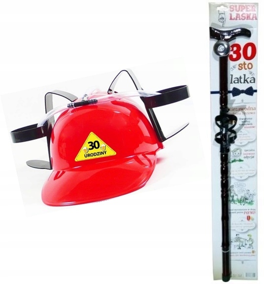 

Laska i kask śmieszny 40 50 60 70 Urodziny