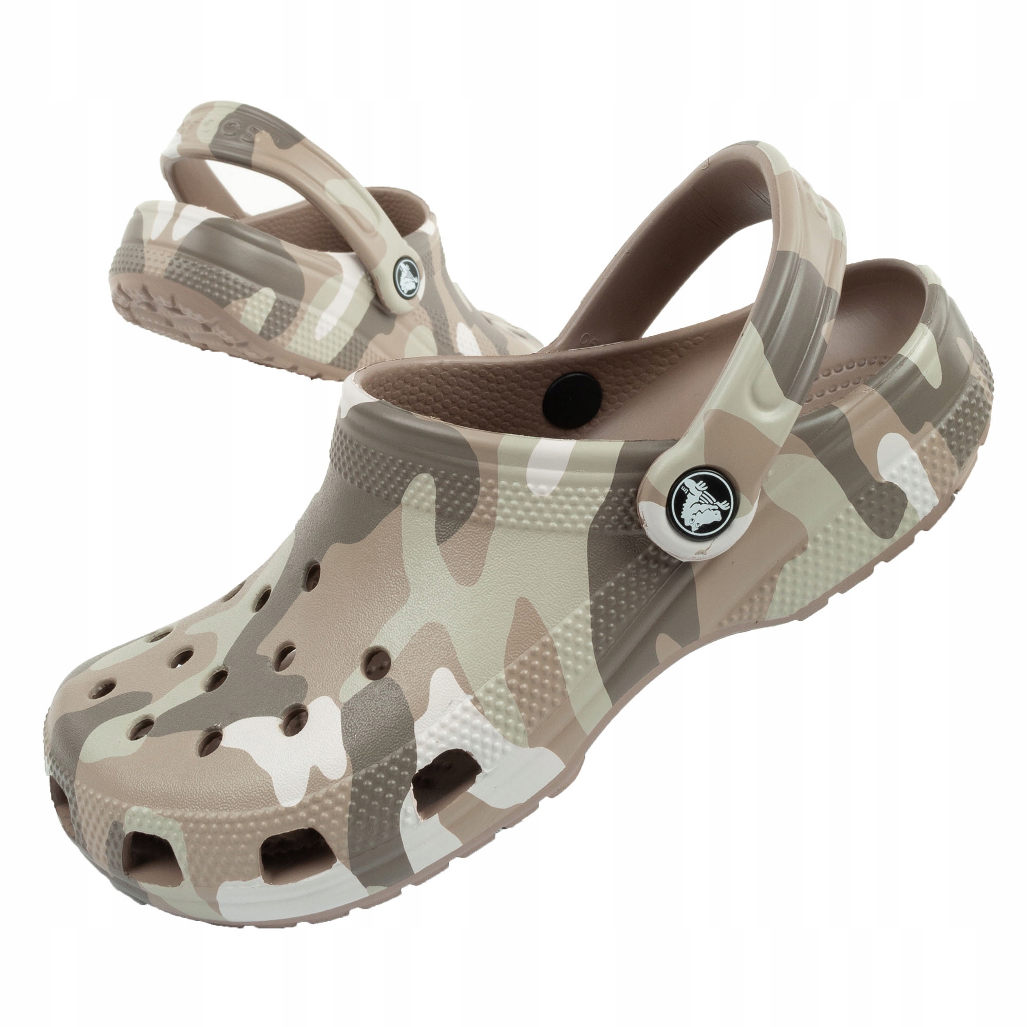 Boty nazouváky sandály Crocs Classic Printed Camo Clog [206454-2ZJ]