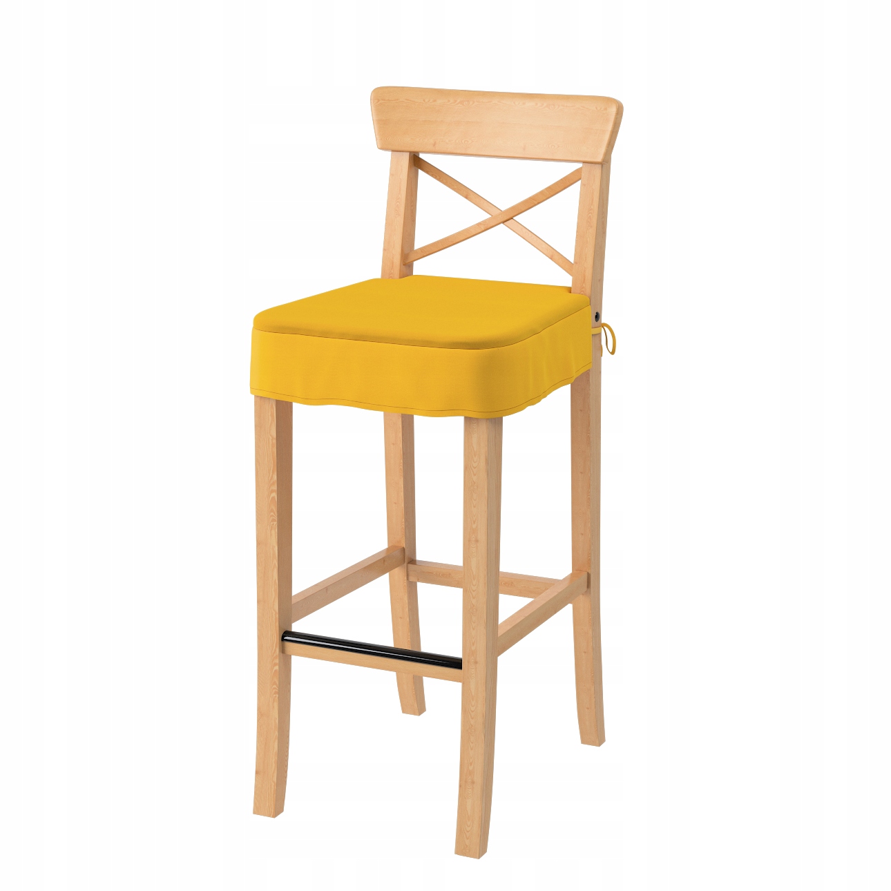 Sedák na barovou židli Ingolf Ikea oranžový