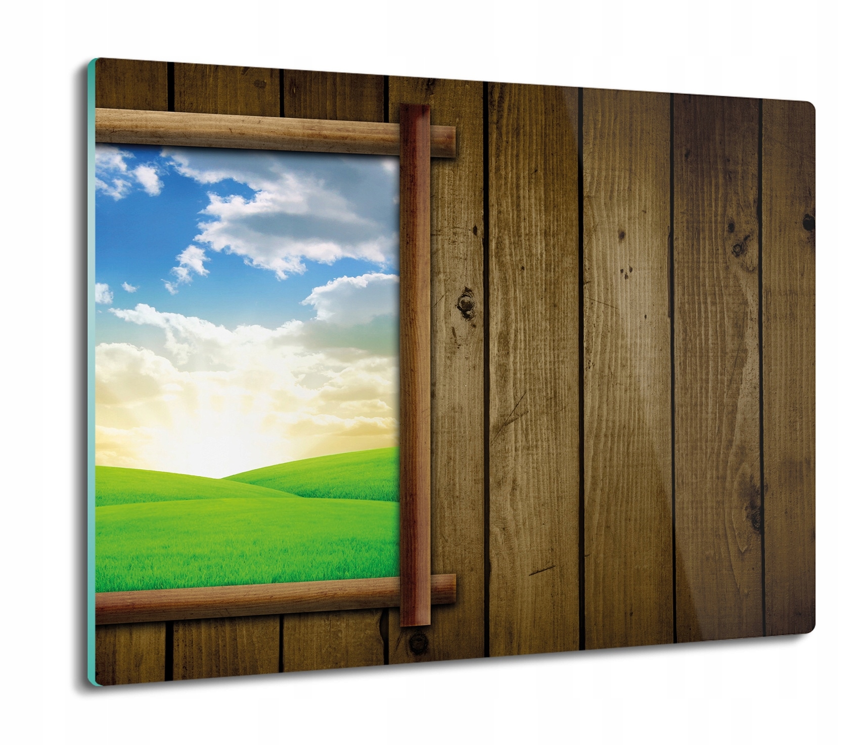 

Okno widok boazeria 60x52 deska do kuchni szklana