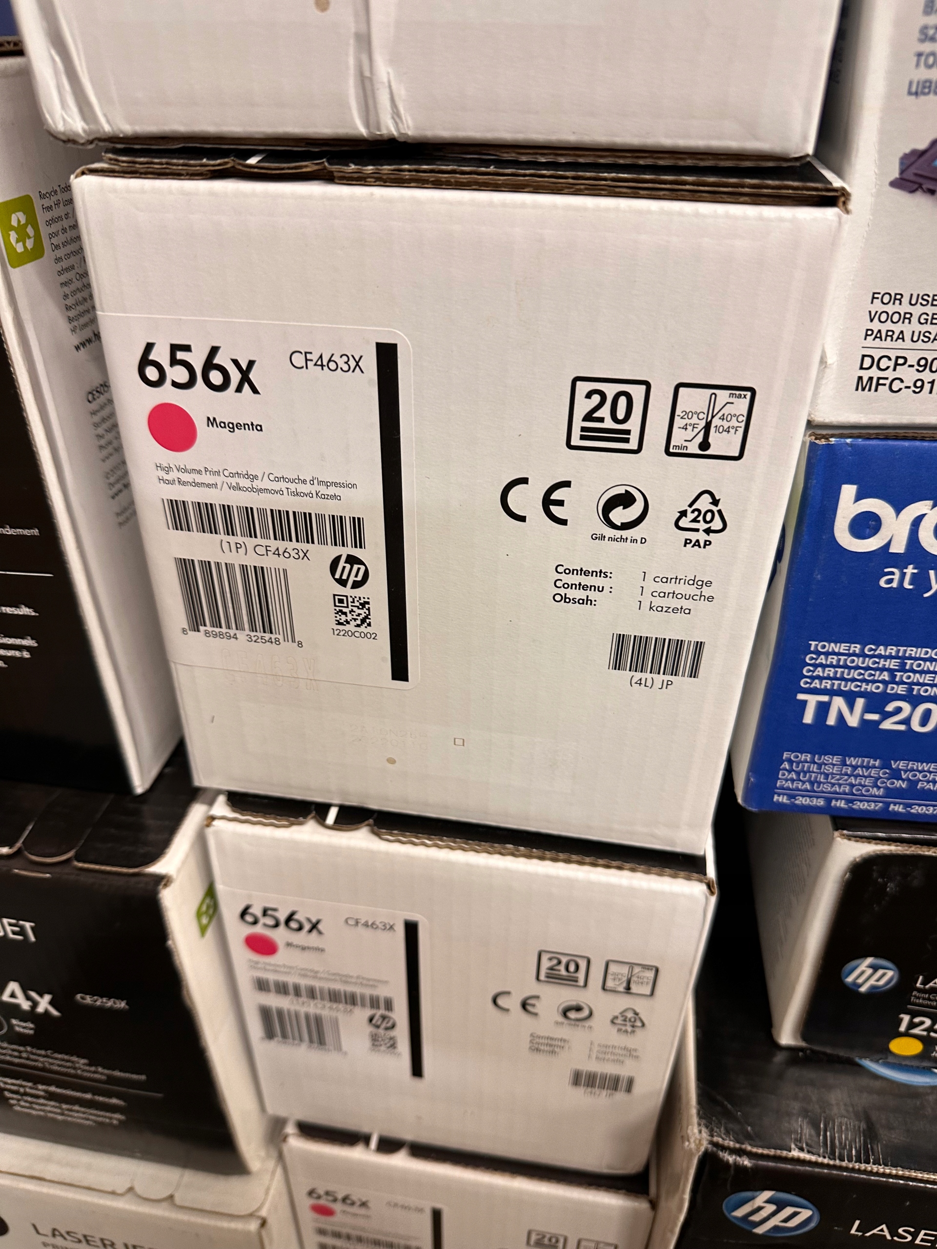 Toner Hp 656X Magenta CF463X Originál pre Enterprise M653dn