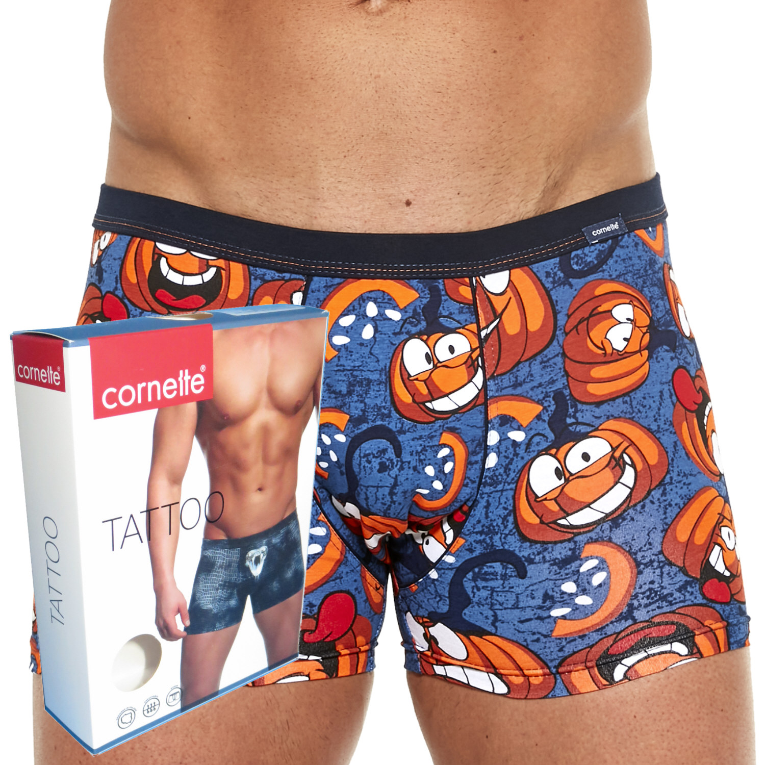 

Cornette szorty bokserki Tattoo 280/203 Pumpkin