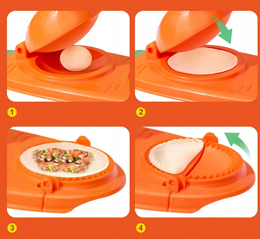 MASZYNKA DO LEPIENIA PIEROGÓW PIEROGARKA 2w1 Kod producenta Urządzenie do robienia pierogów Forma