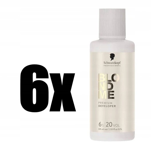 Zestaw Kolorysty Standard Schwarzkopf Developer 6% Blondme