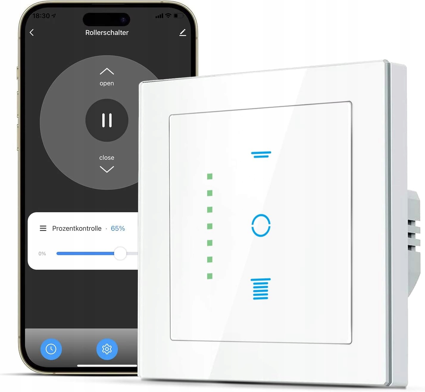 Prepínač na rolety Currysmarter Smart Home 4 kusy v balení
