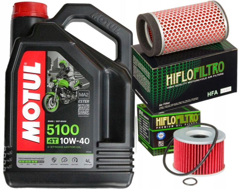 

HFA401 Zestaw MOTUL4L Filtry Yamaha XJR1300 07-18