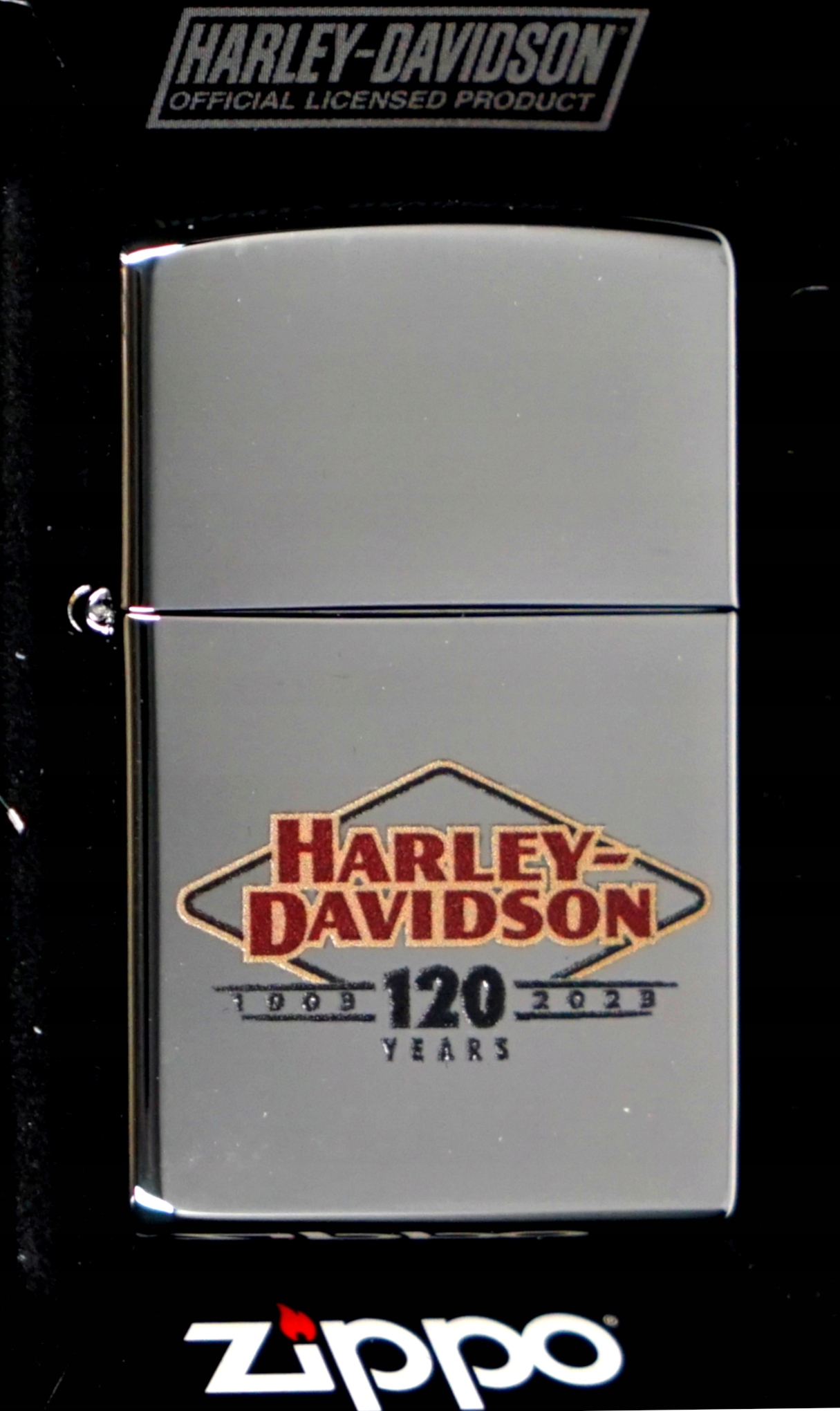 Zapalniczka ZIPPO HARLEY DAVIDSON 120TH ANN CHROM