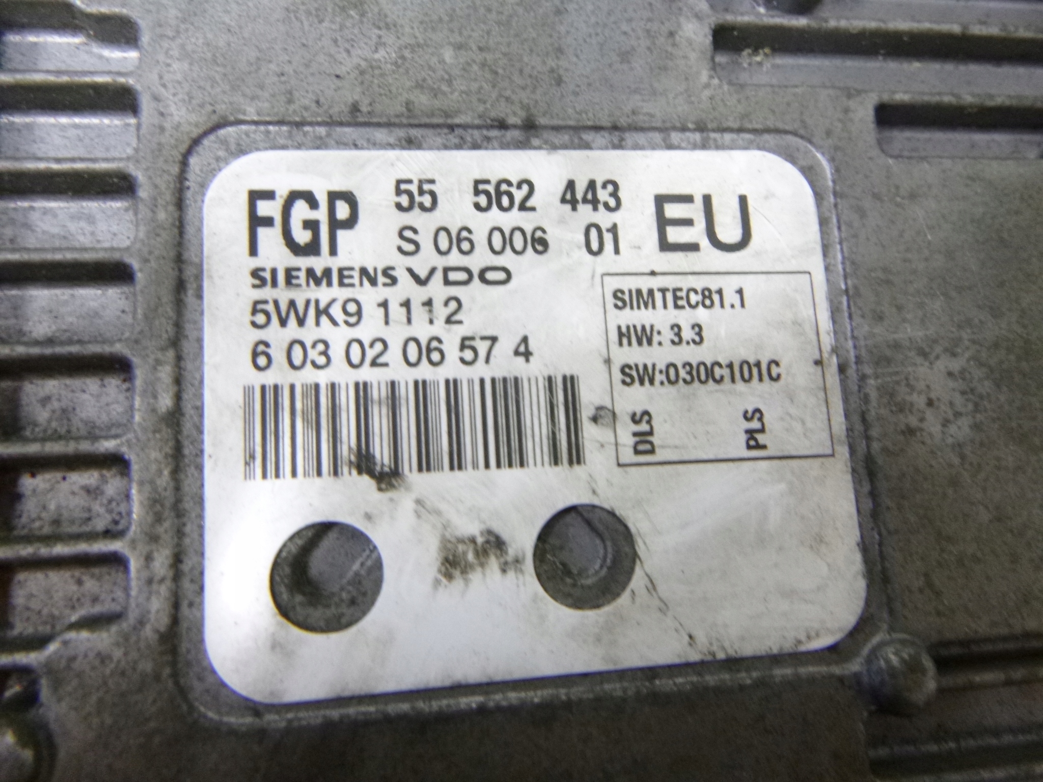 MONTAGGIO STARTOWY COMPUTER OPEL SIGNUM 2.2