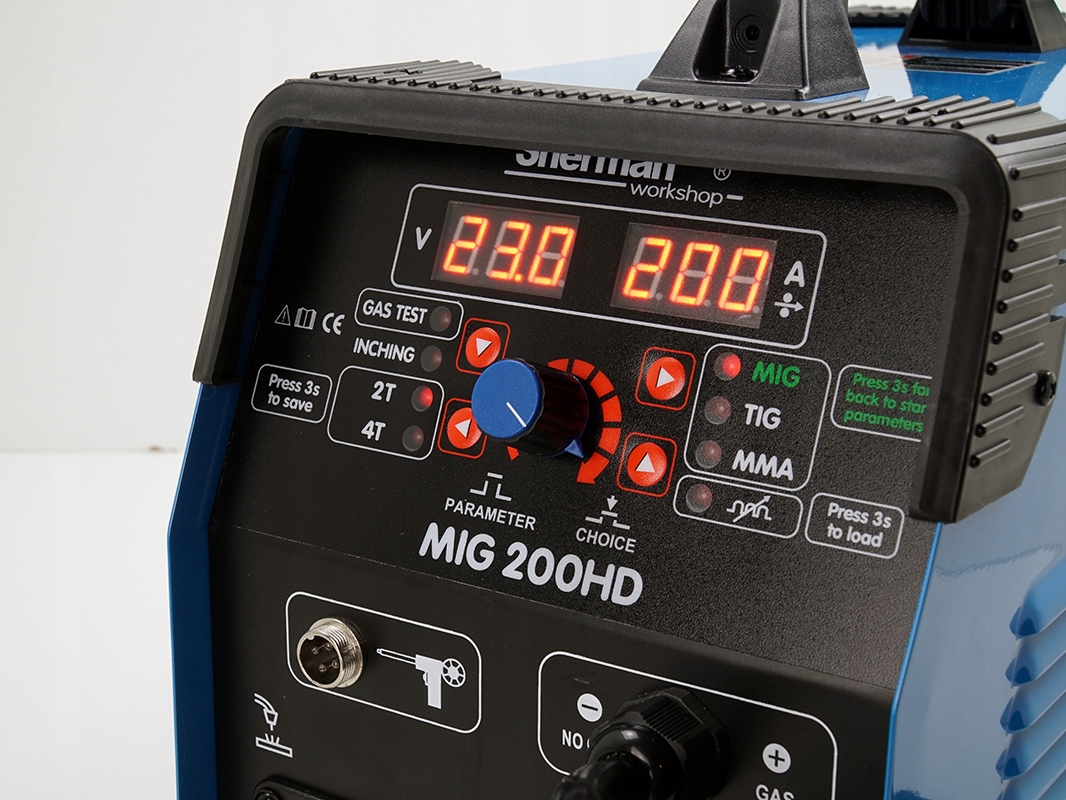 Spawarka Sherman MIG 200 MMA TIG Synergia zestaw Kod producenta Spawarka MIG 200 HD zestaw HRSX3