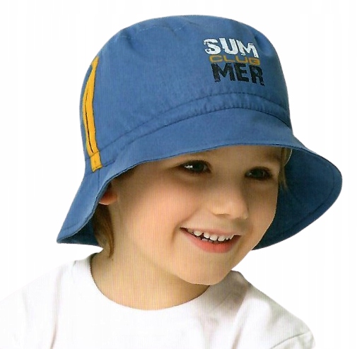 

Kapelusz dla chłopca rozm. 50 na lato bawełniany