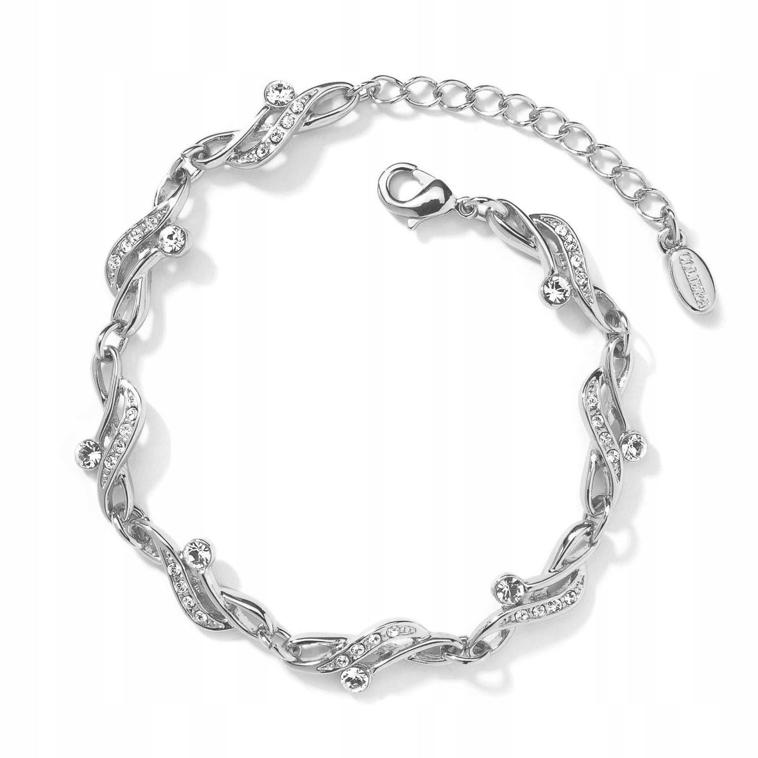 Stříbrný Náramek Colibra S Krystaly Swarovski