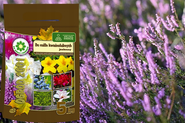 SIARKOPOL OGRÓD 2001 NAWÓZ JESIENNY DO KWAŚNOLUBNYCH WRZOSÓW AZALII 5 KG Producent Siarkopol