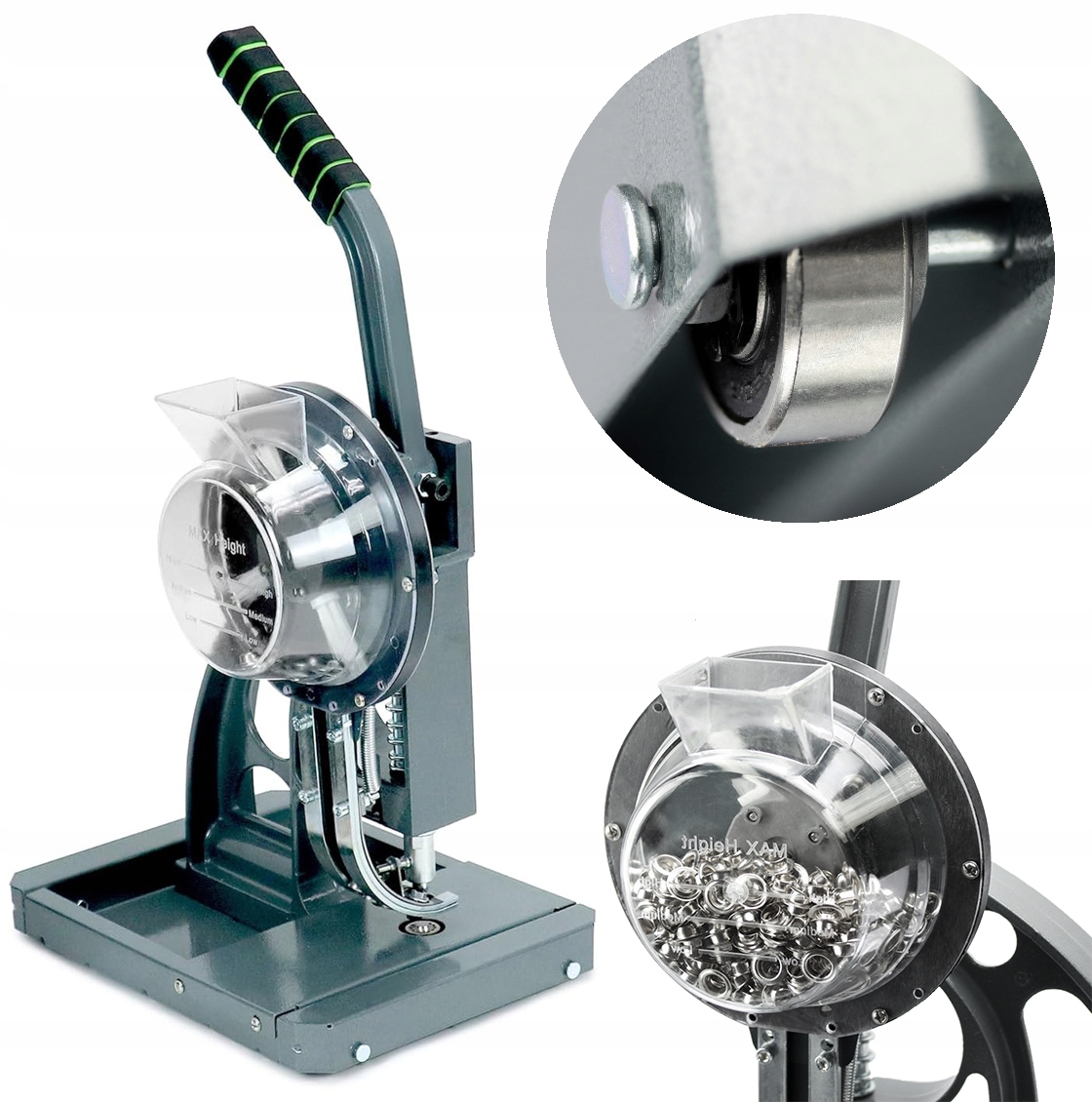 Oczkarka półautomatyczna BannerPunch Autopodajnik do banerów i plandek 10mm