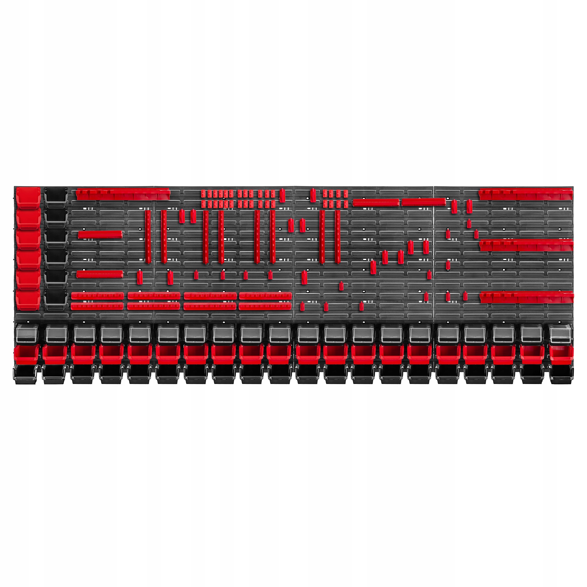 Pracovná Tabuľa Na Náradie Dielenská Stena 232x78 cm 72 Kyvet 80 Držiaky Garáž