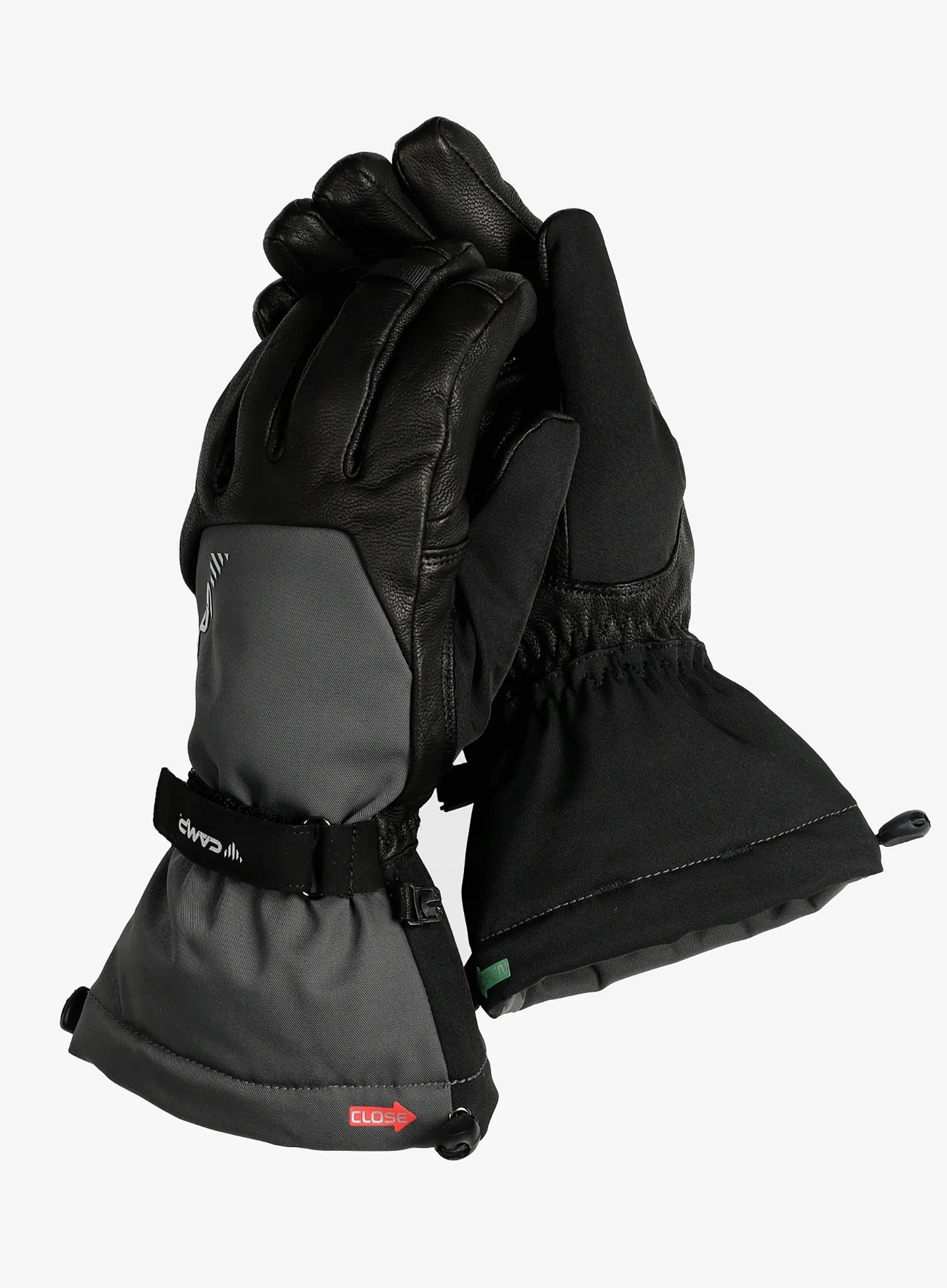 Rukavice Camp Geko Alpine černá/šedá XL