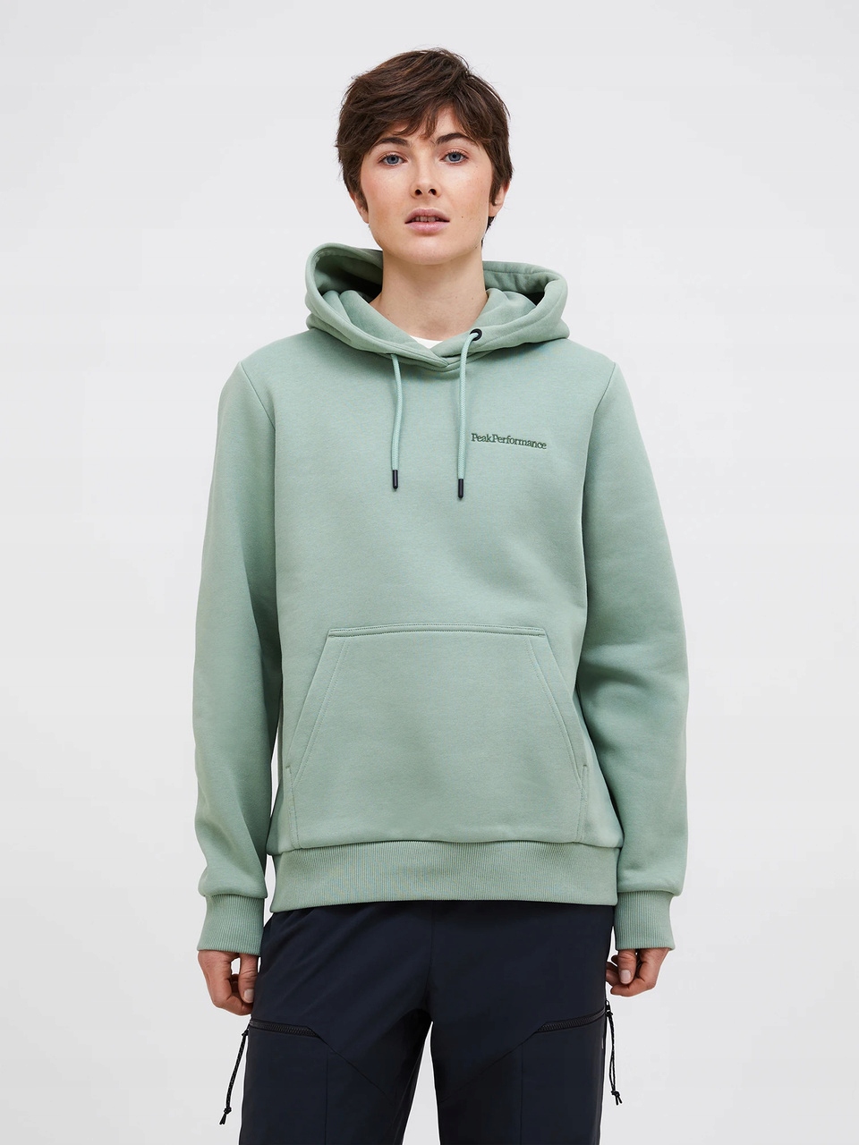 Peak Performance Mikina Original Small Logo Green Valley Xs