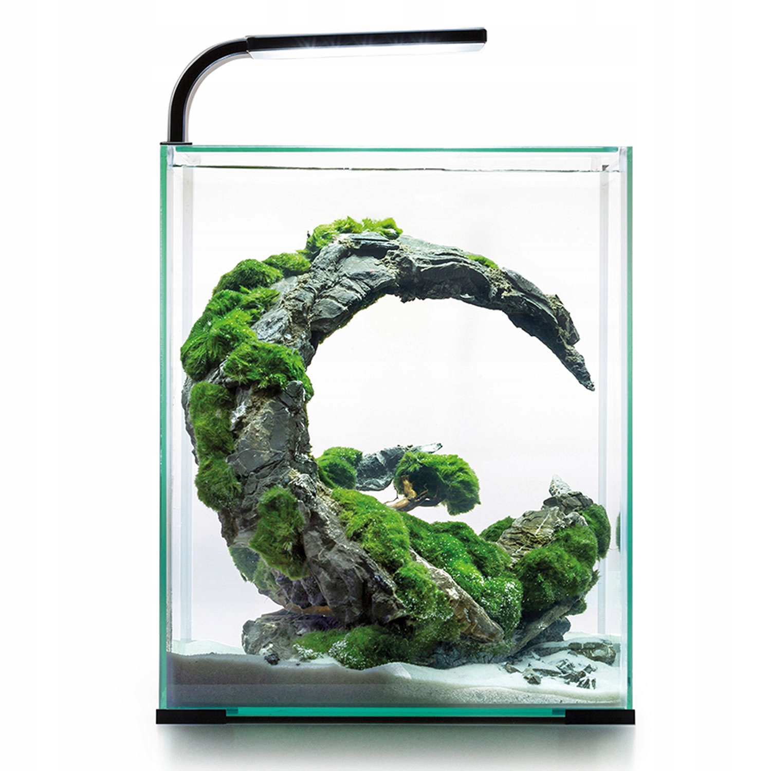 Levně Akvarijní set Aquael Shrimp Smart Day & Night bílý 29x29x35cm 30l