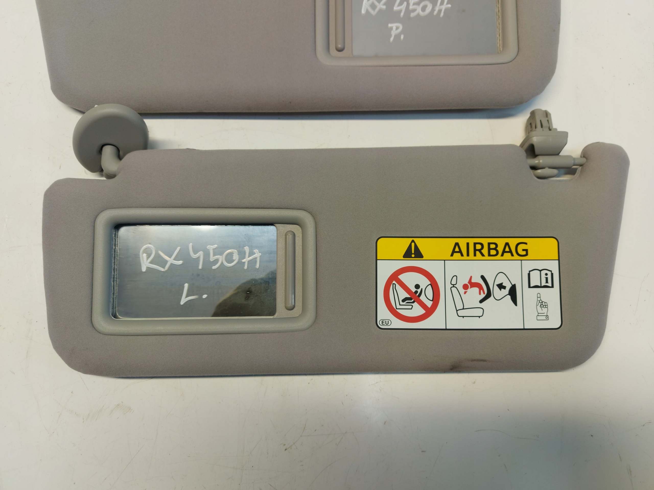 LEXUS RX450H IV cover PRZECIWSLONECZNA right left