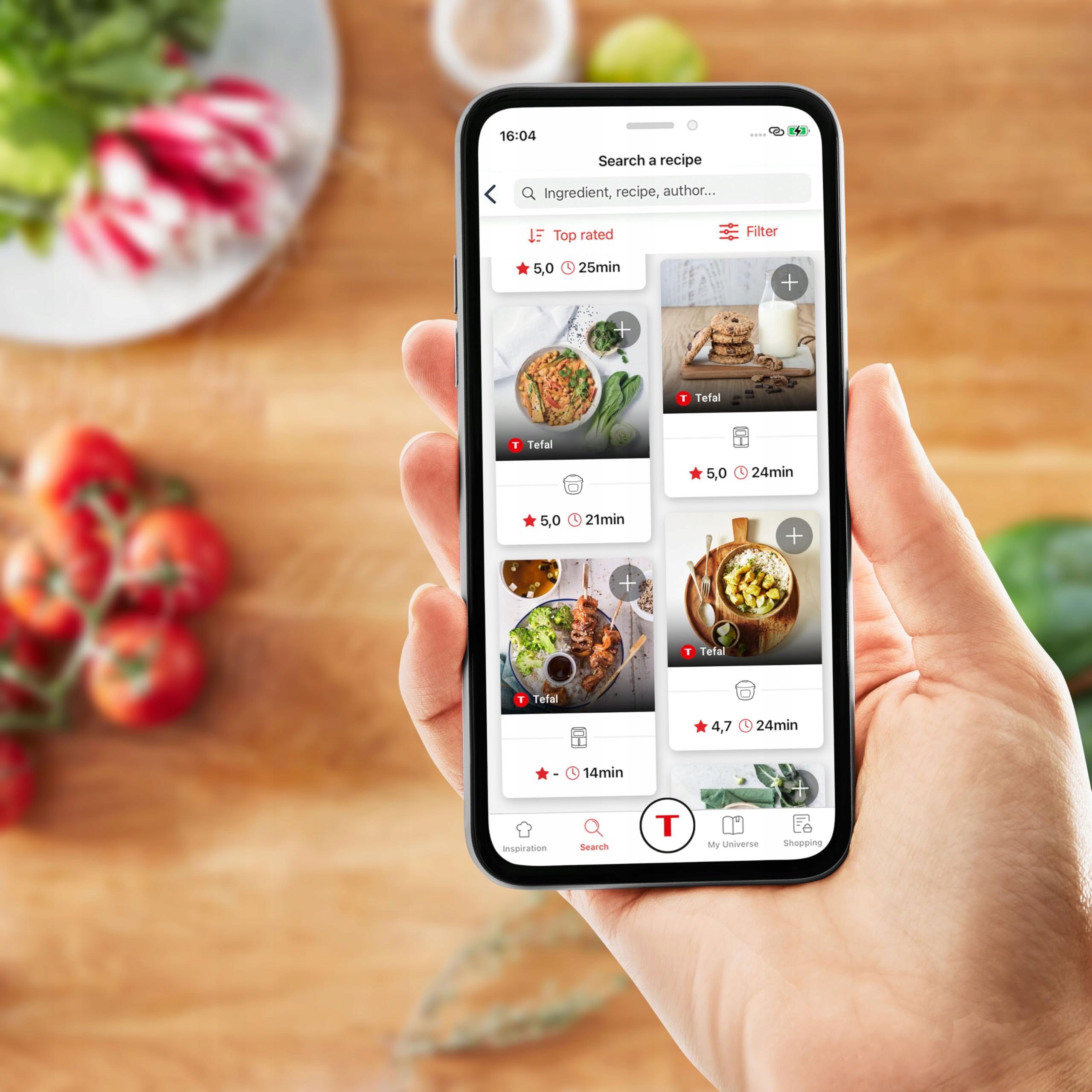 TEFAL Easy Fry Frytkownica Beztłuszczowa EY8558E0 Czarna — miniatura 8