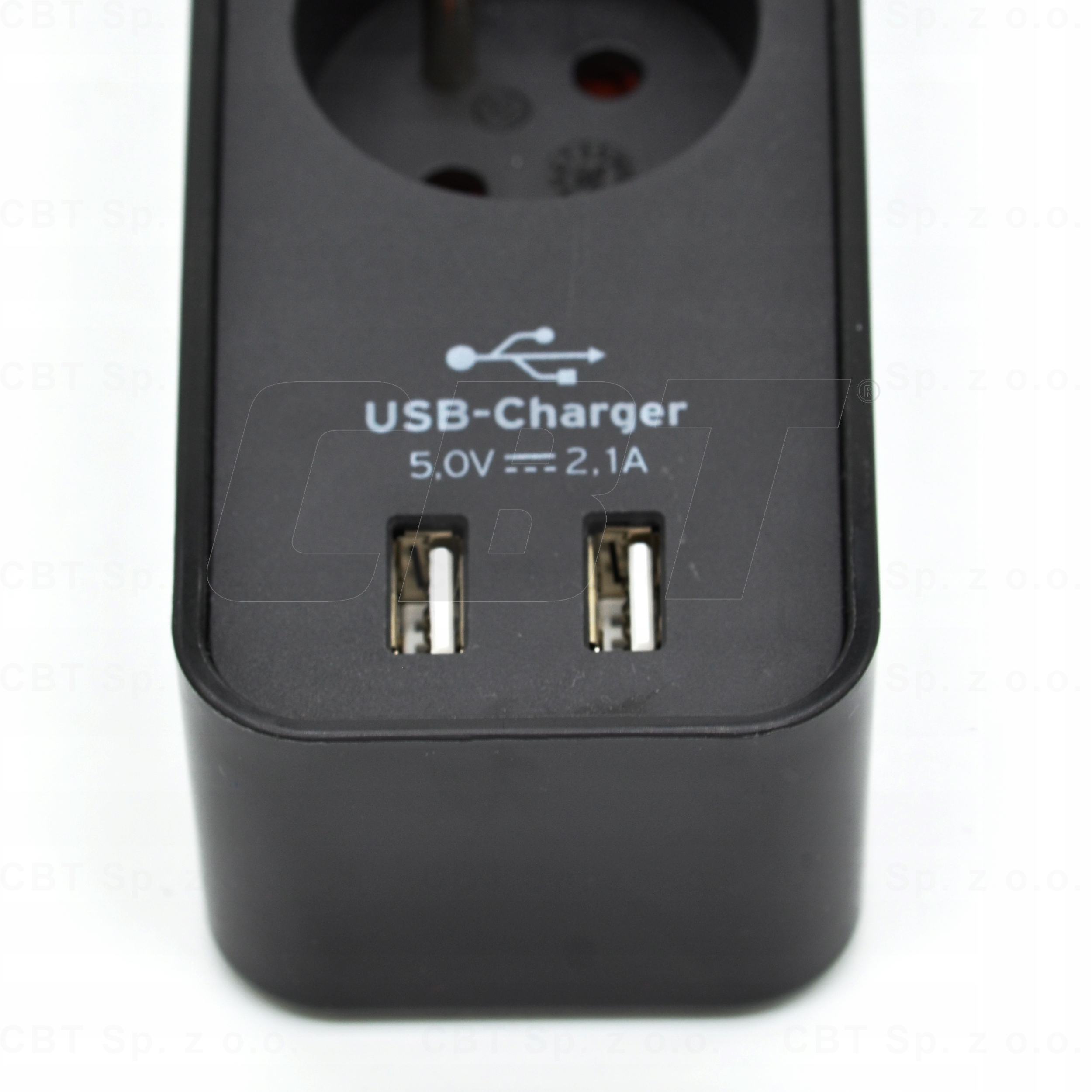 LISTWA DOMOWA ZASILAJĄCA PRZEDŁUŻACZ Z SZYBKĄ ŁADOWARKĄ USB 4 GNIAZDA 1,5 M Model Ecolor