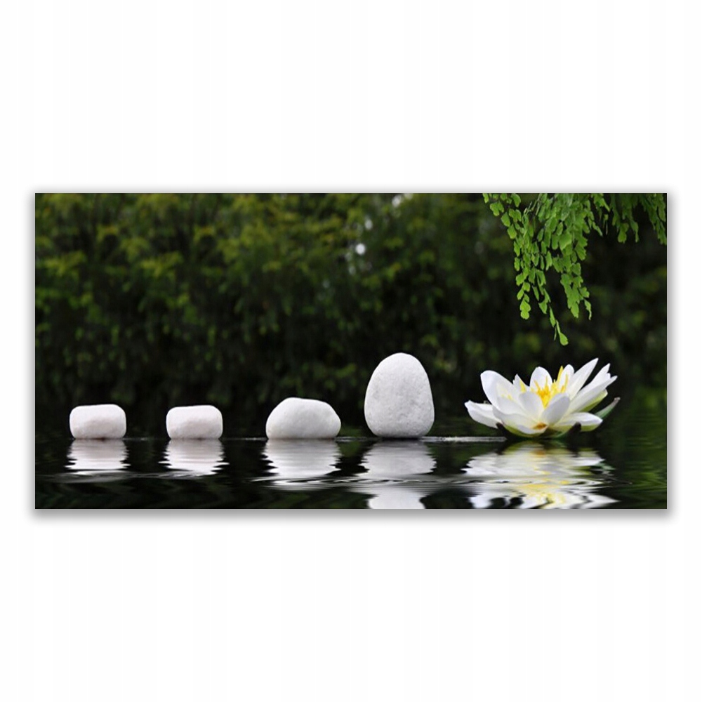 

Fotoobraz akryl ścienny 140x70 Kwiat Lotosu Grążel