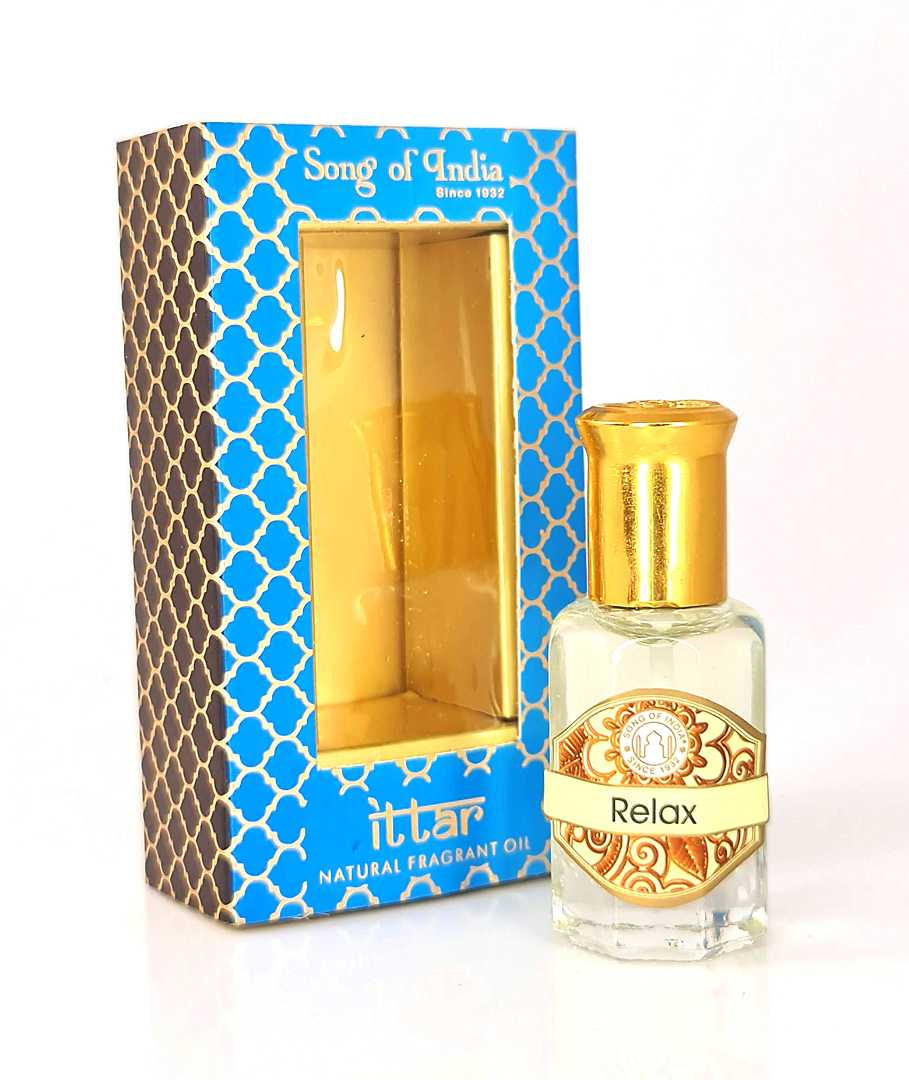 Olejek perfumowany roll on Relax Cytrusowo Piżmowy 10 ml Luxurious Veda