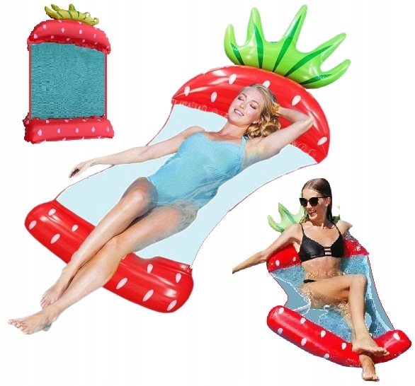 

Materac Do Pływania Owoce Hamak Wodny Leżak Basen