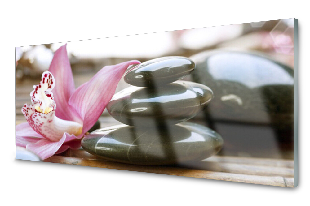 

Panel szklany do kuchni Kwiat 125x50