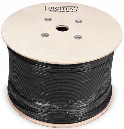 Digitus Kabel skrętka kat. 5e zewnętrzna Uv 500m