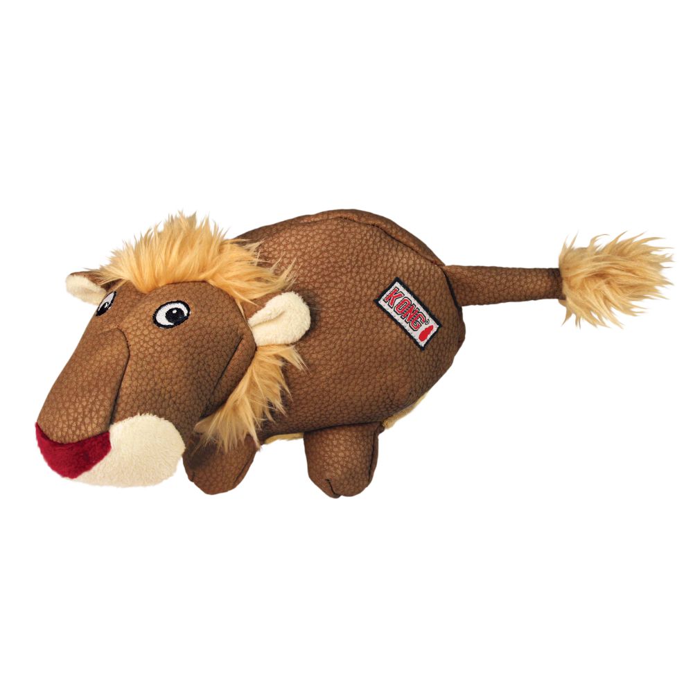 

Kong Phatz Lion skórzany lew M 22cm Mocny