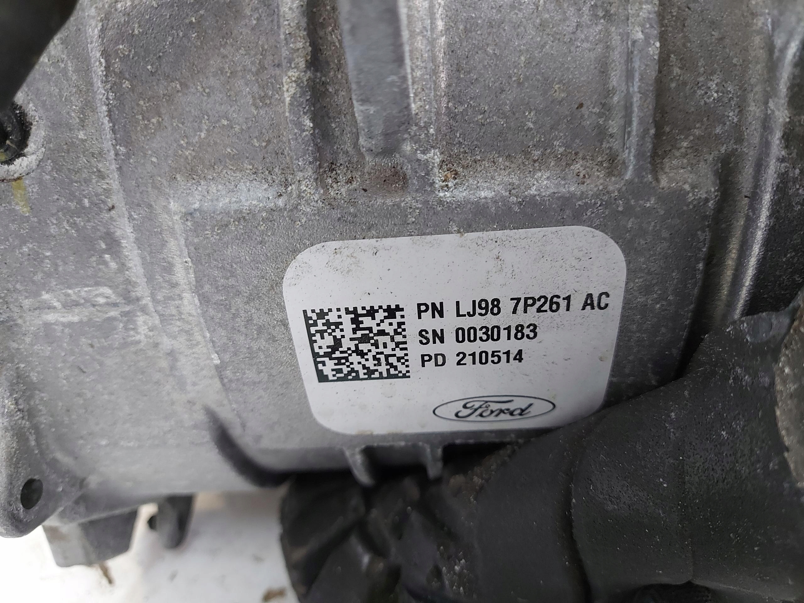FORD MUSTANG Двигатель электрический LJ98-7P261-AC