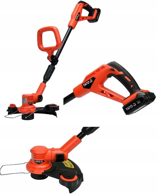 Vyžínač 18V, 30 CM, 7200 Min Akumulátor 2 Ah Yato YT-82830