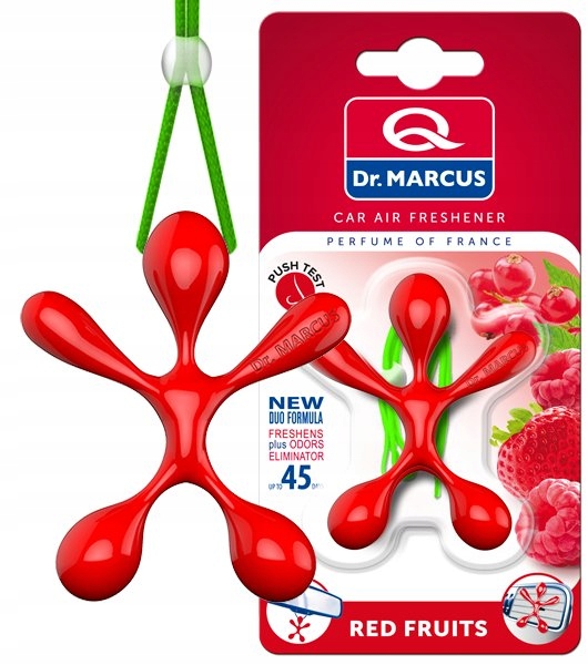 DR MARCUS LUCKY TOP ZAPACH DO SAMOCHODU RED FRUITS