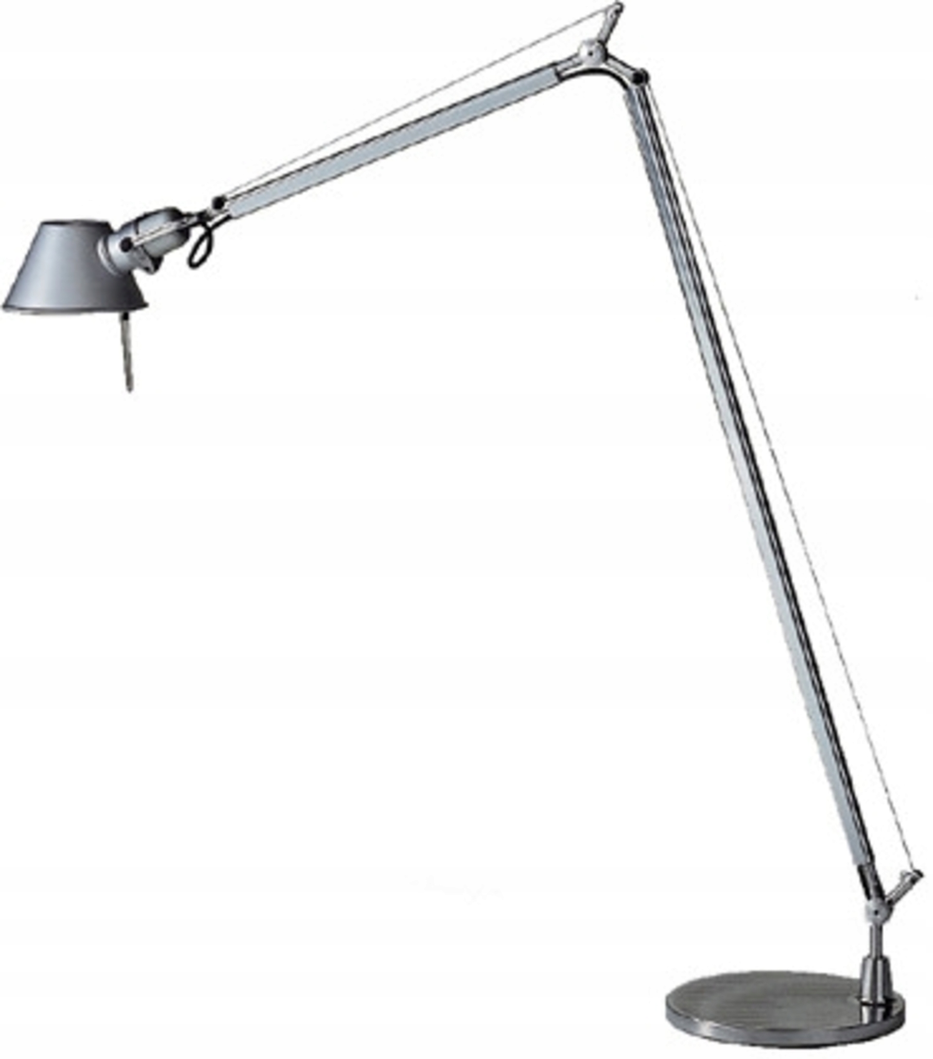 Artemide Tolomeo Lettura hliníková lampa bez pätice A013900, E27, dizajnová lampa