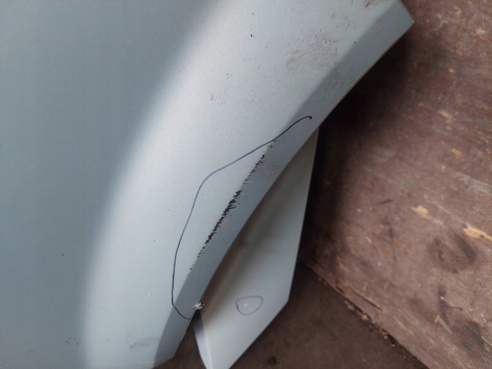 complete front bonnet bumper light fender RENAULT SCENIC II NV632