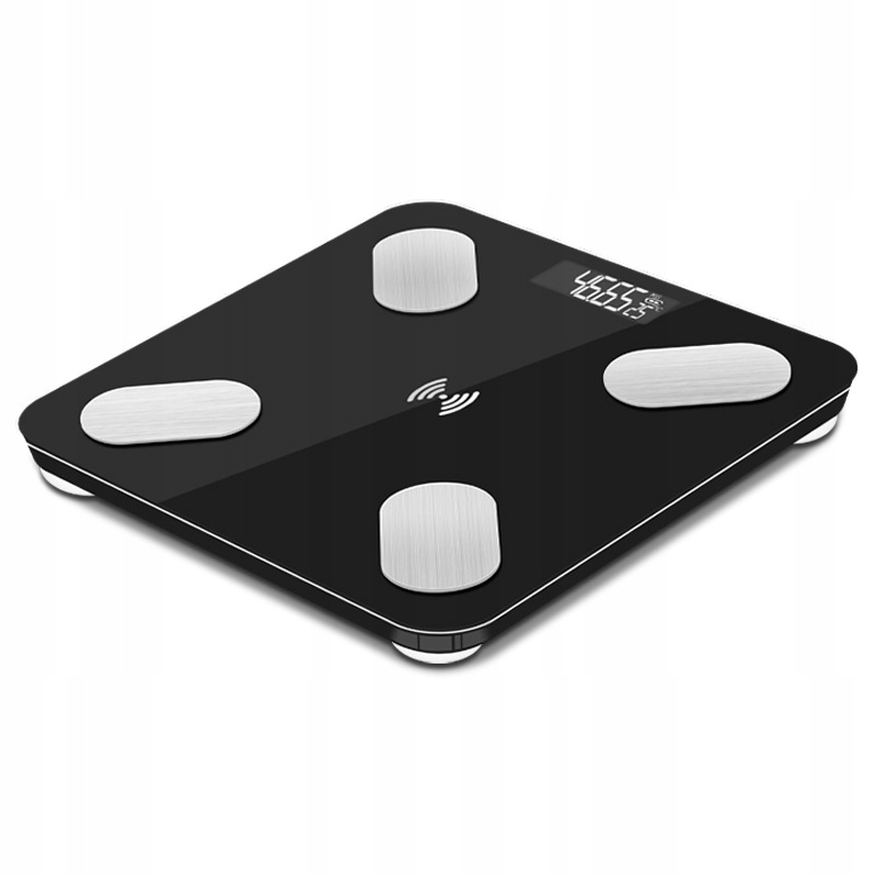 WAGA ŁAZIENKOWA ELEKTRONICZNA ANALITYCZNA BLUETOOTH DOKŁADNA SMART 25W1 Stan opakowania oryginalne