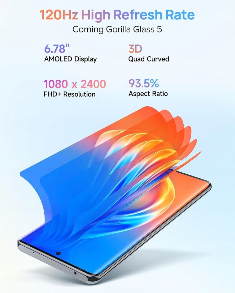SMARTFON ULEFONE NOTE 17 PRO 24/256GB KAMERA 108MPx 5050mAh Android 13 PL Stan opakowania oryginalne