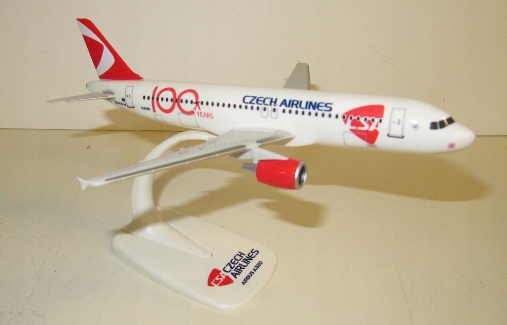 Model letadla Airbus A320 Csa Czech 1:200 100 Years