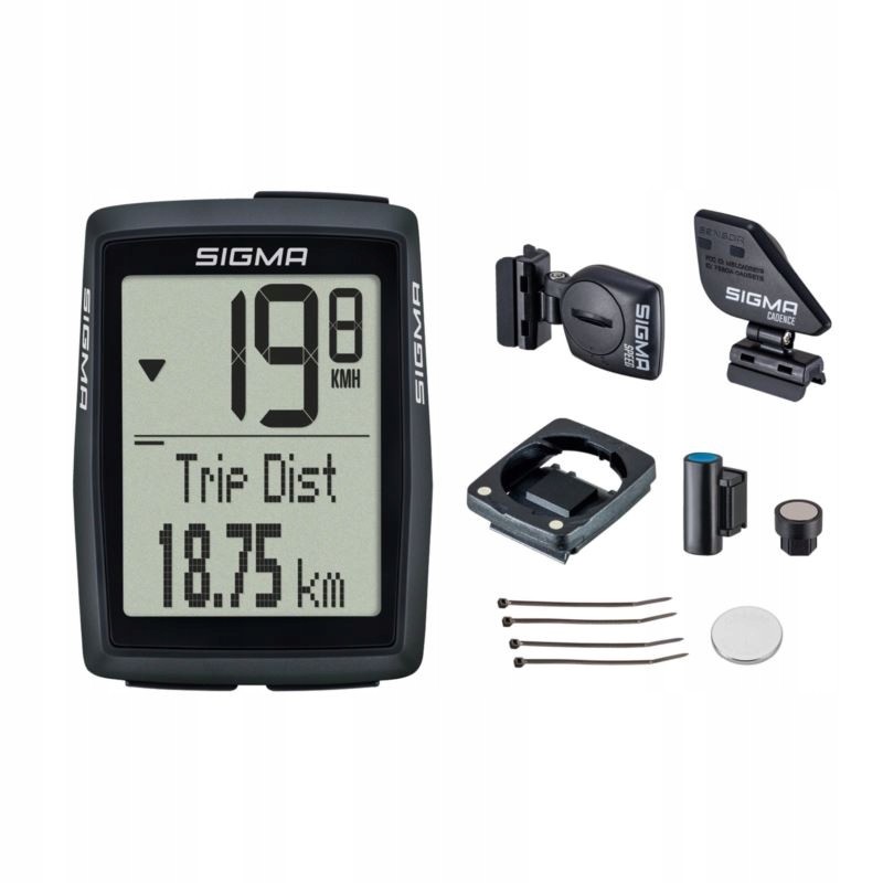 Licznik rowerowy bezprzew SIGMA BC 14.0 WL STS CAD