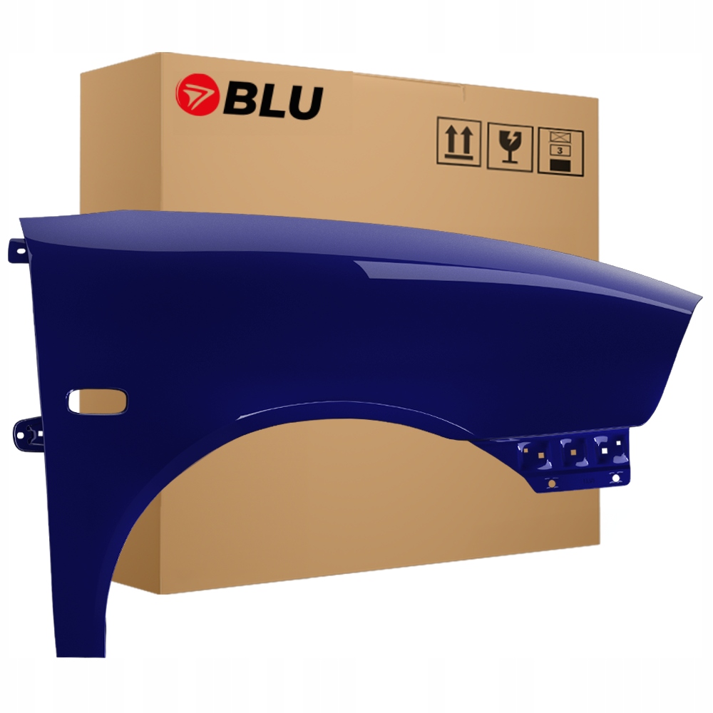 Blu Blatník Seat Ibiza Cordoba III 3 6L LW5U pravý modrý 02-08 pozink