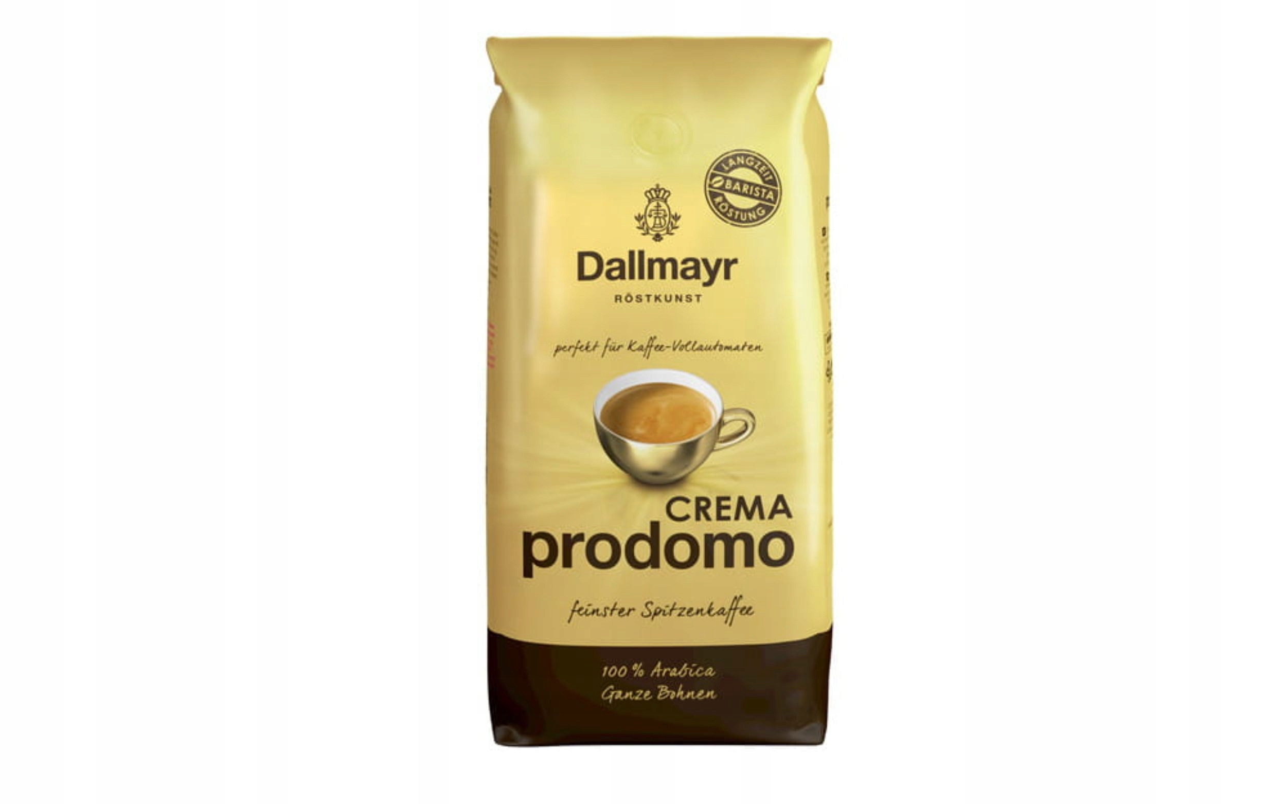 Levně Káva Zrnková Dallmayr Crema Prodomo Zrno do kávovaru Arabica 1000g 1kg