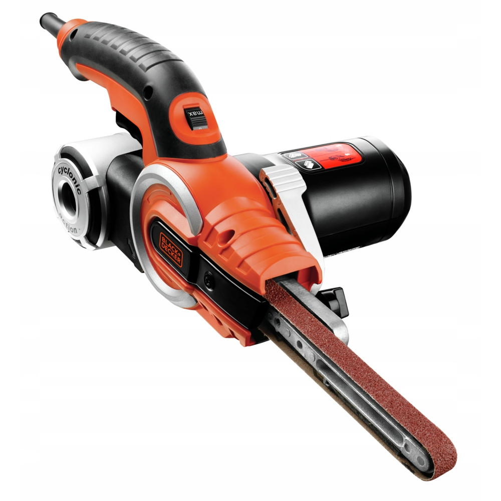 Pilnik taśmowy szlifierka palcowa 400W Black & Decker KA902EK